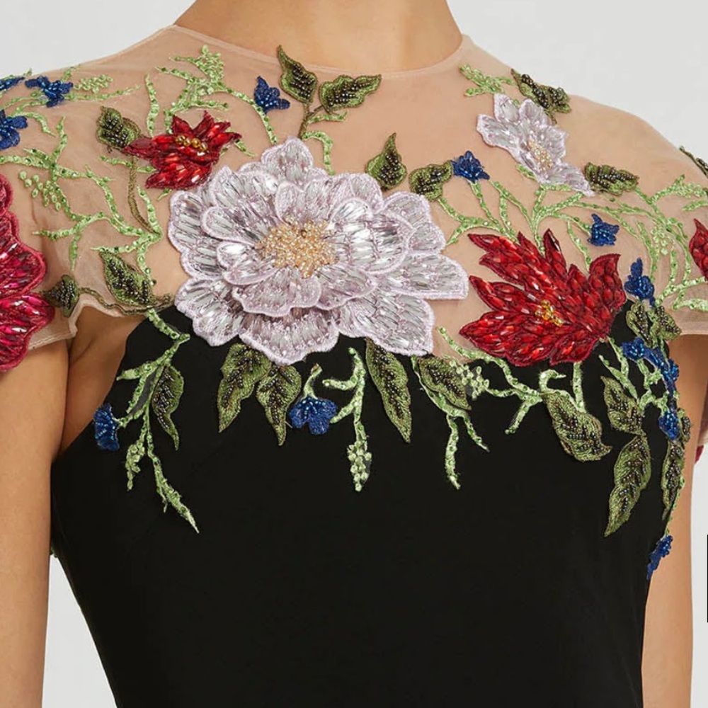 Mac Duggal 11817 - Floral Embellished Illusion Neck Evening Dress

Never worn! - Picture 3 of 3